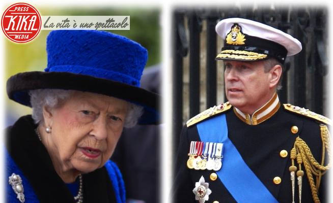 Principe Andrea Duca di York, Regina Elisabetta II - Londra - 14-01-2022 - Andrea di York degradato: non è più Altezza Reale