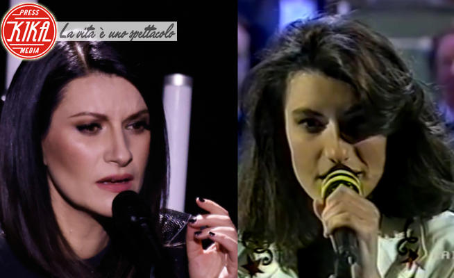 Laura Pausini - Sanremo - 03-02-2022 - Sanremo, Laura Pausini ieri e oggi: 30 anni dopo La Solitudine