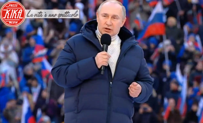 Vladimir Putin - Mosca - 18-03-2022 - Putin indossa Loro Piana, l'imbarazzo del marchio italiano
