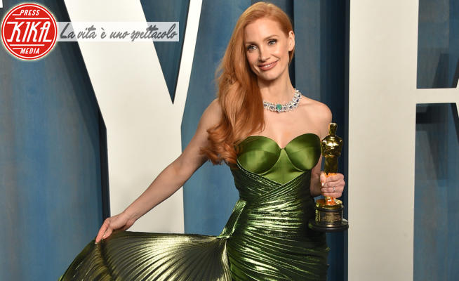 Jessica Chastain - Beverly Hills - 28-03-2022 - Vanity Fair Oscar party: è qui la festa 