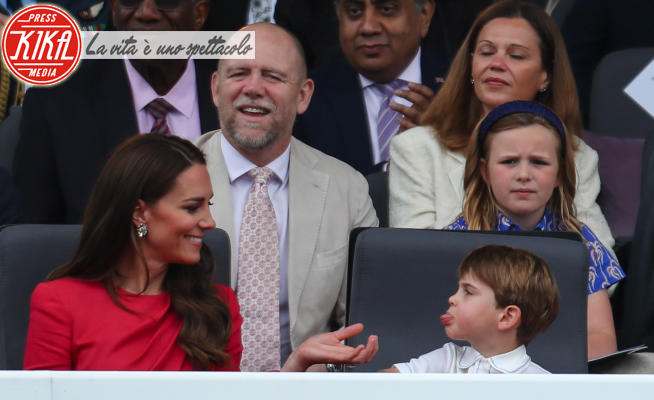 Principe Louis Arthur Charles, Kate Middleton - Londra - 05-06-2022 - Giubileo di Platino della regina Elisabetta: lo show di Louis