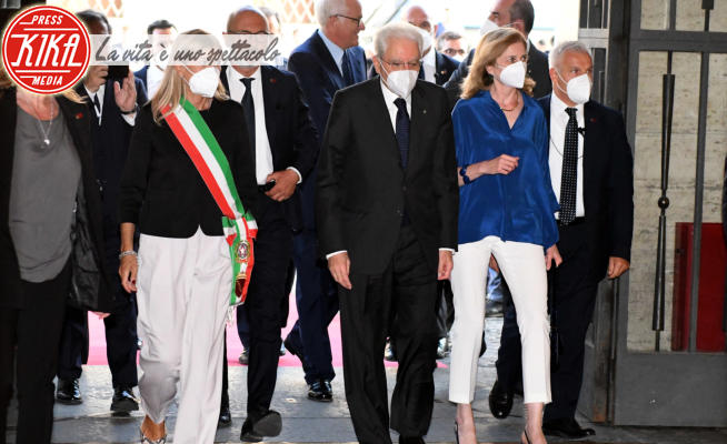 Sergio Mattarella - Roma - 16-06-2022 - Il presidente Mattarella alla prima di Dante di Pupi Avati