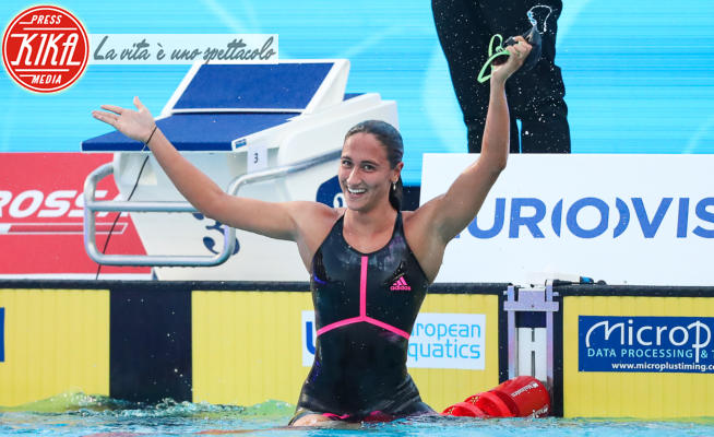 Simona Quadarella - Roma - 12-08-2022 - Europei Roma, Simona Quadarella oro negli 800 stile libero 