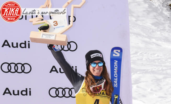 Marta Bassino - Cortina - 22-01-2023 - Cortina Ski World Cup, Marta Bassino terza nel superG