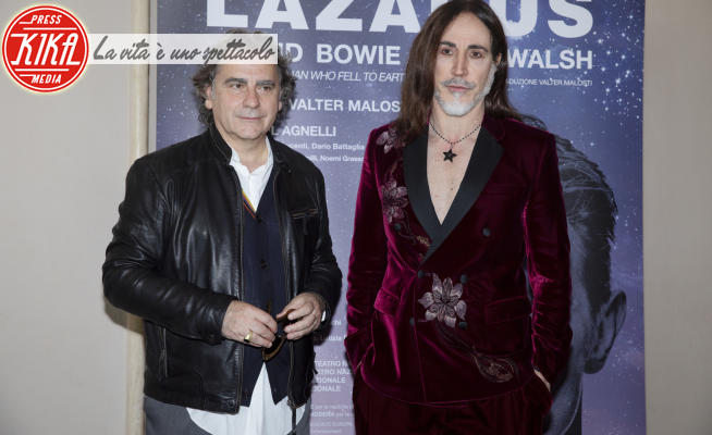 Valter Malosti, Manuel Agnelli - Milano - 22-05-2023 - Manuel Agnelli presenta Lazarus, l’opera rock di David Bowie