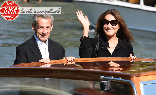 Nicolas Sarkozy, Carla Bruni - Venezia - 02-09-2023 - Venezia 80: Sarkozy al Lido prima dei domiciliari?